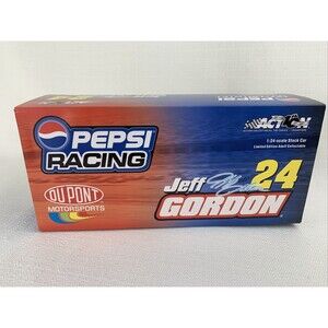 NASCAR‎ Action Racing 2002 Jeff Gordon #24 Pepsi Talladega 1/24 Scale DuPont